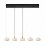 Adelfia 5 Light Linear LED Chanderlier