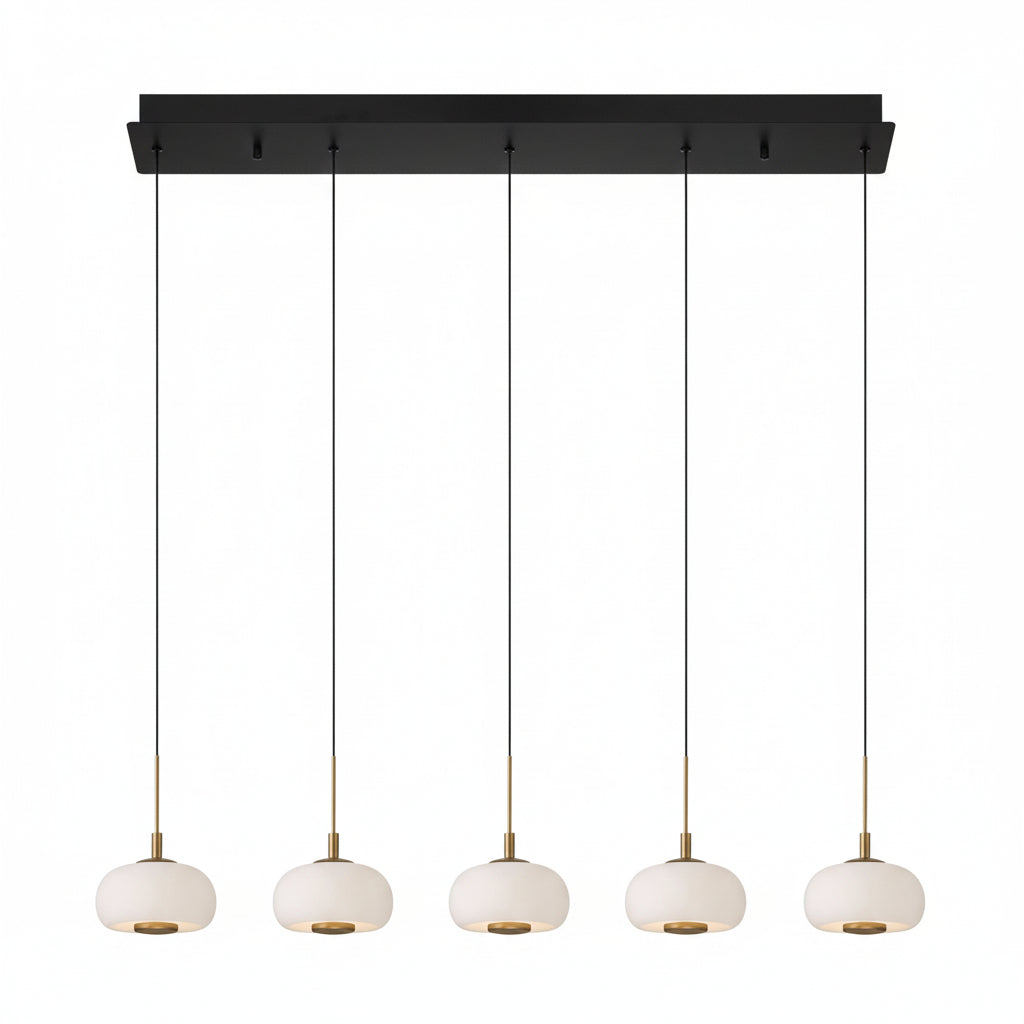 Adelfia 5 Light Linear LED Chanderlier