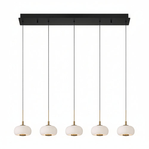 Adelfia 5 Light Linear LED Chanderlier