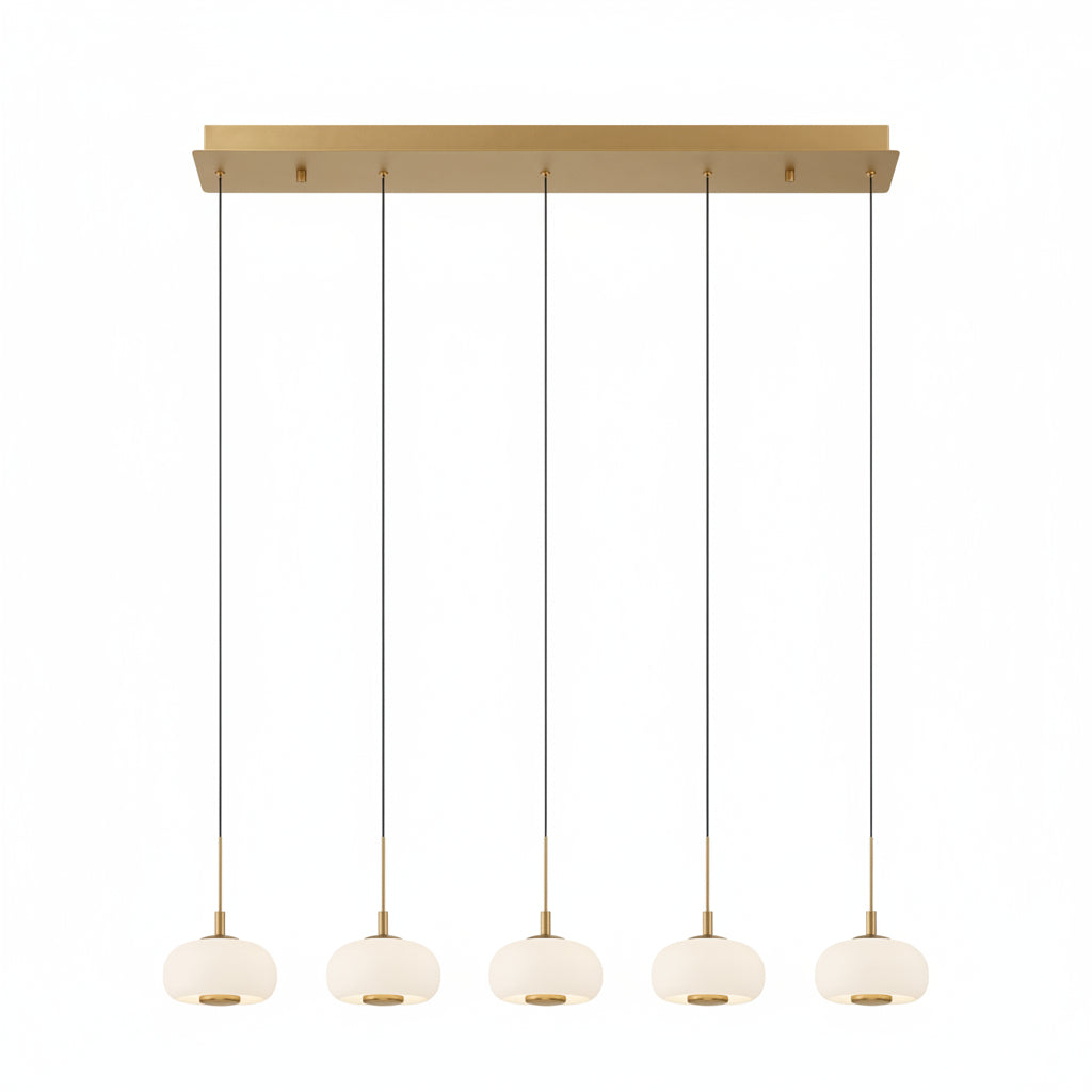 Adelfia 5 Light Linear LED Chanderlier