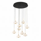 Adelfia 9 Light Round LED Chanderlier