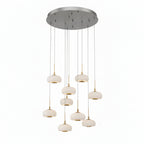 Adelfia 9 Light Round LED Chanderlier