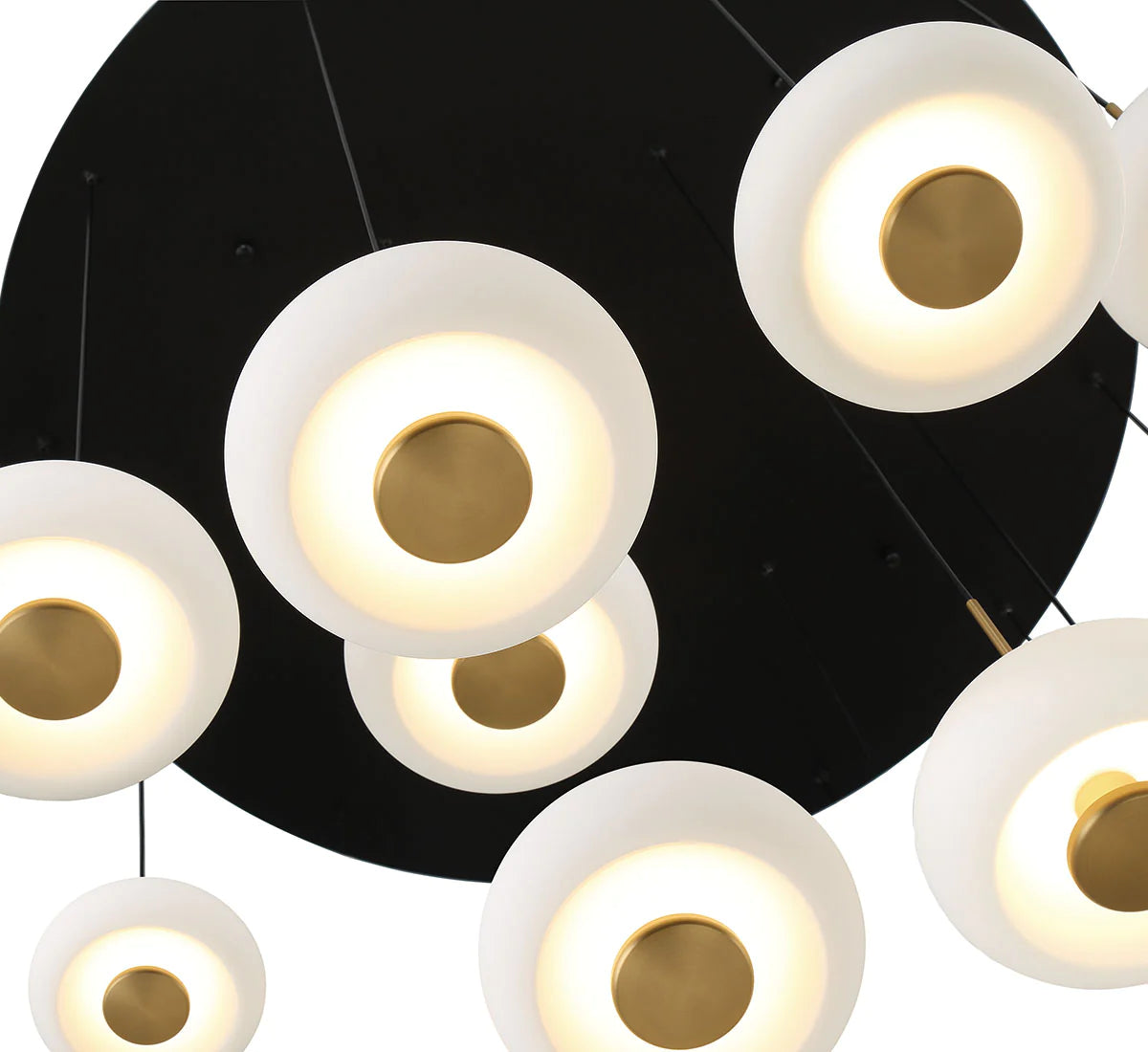Adelfia 9 Light Round LED Chanderlier