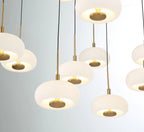 Adelfia 9 Light Round LED Chanderlier