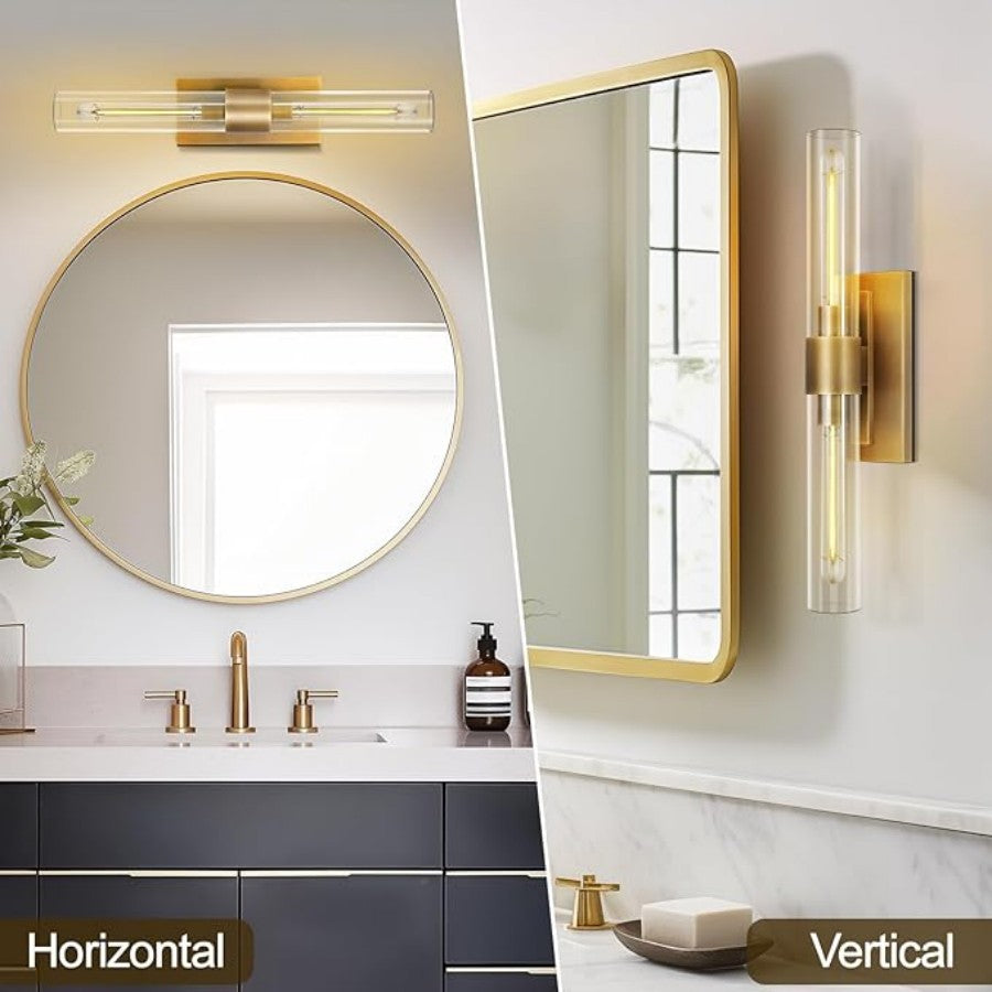Rachel Glass Linear Sconce