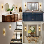 Rachel Glass Linear Sconce