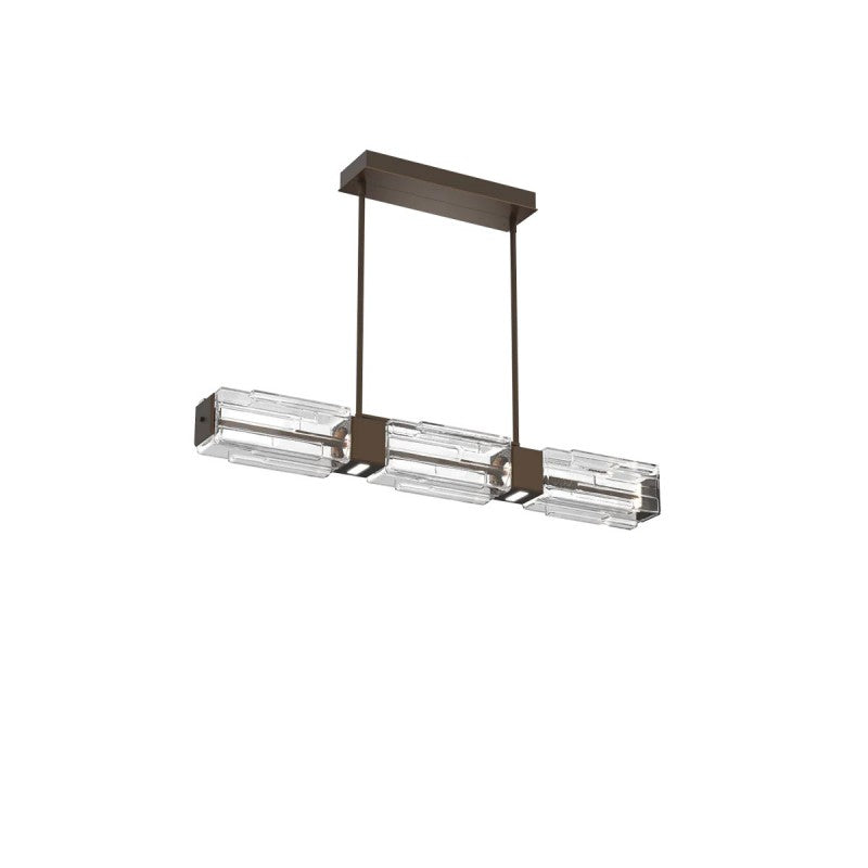 Ledges Linear Chandelier 41“ 67” - kimoylights