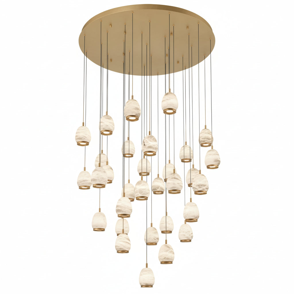 Lucidata Round LED Chandelier