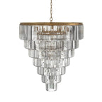 Leylandl Tiered Round Chandelier - kimoylights