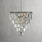 Leylandl Tiered Round Chandelier - kimoylights