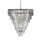 Leylandl Tiered Round Chandelier - kimoylights
