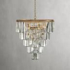 Leylandl Tiered Round Chandelier - kimoylights