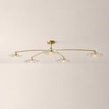 Lilia Clear Glass Flushmount