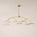 Lilia Clear Glass Round Chandelier