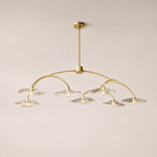 Lilia Clear Glass Round Chandelier