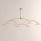 Lilia Clear Glass Round Chandelier