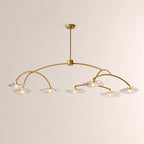 Lilia Clear Glass Round Chandelier