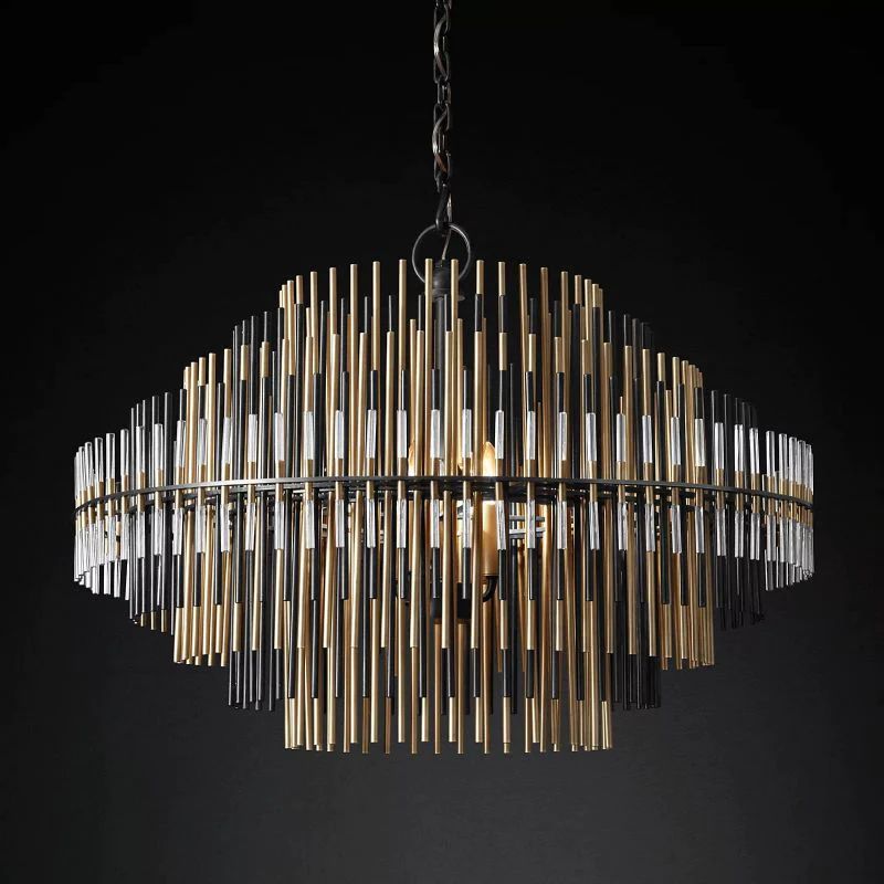 Lilian Sculpture Round Chandelier 48"