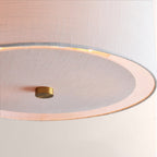 Linem Linen Flush Mount