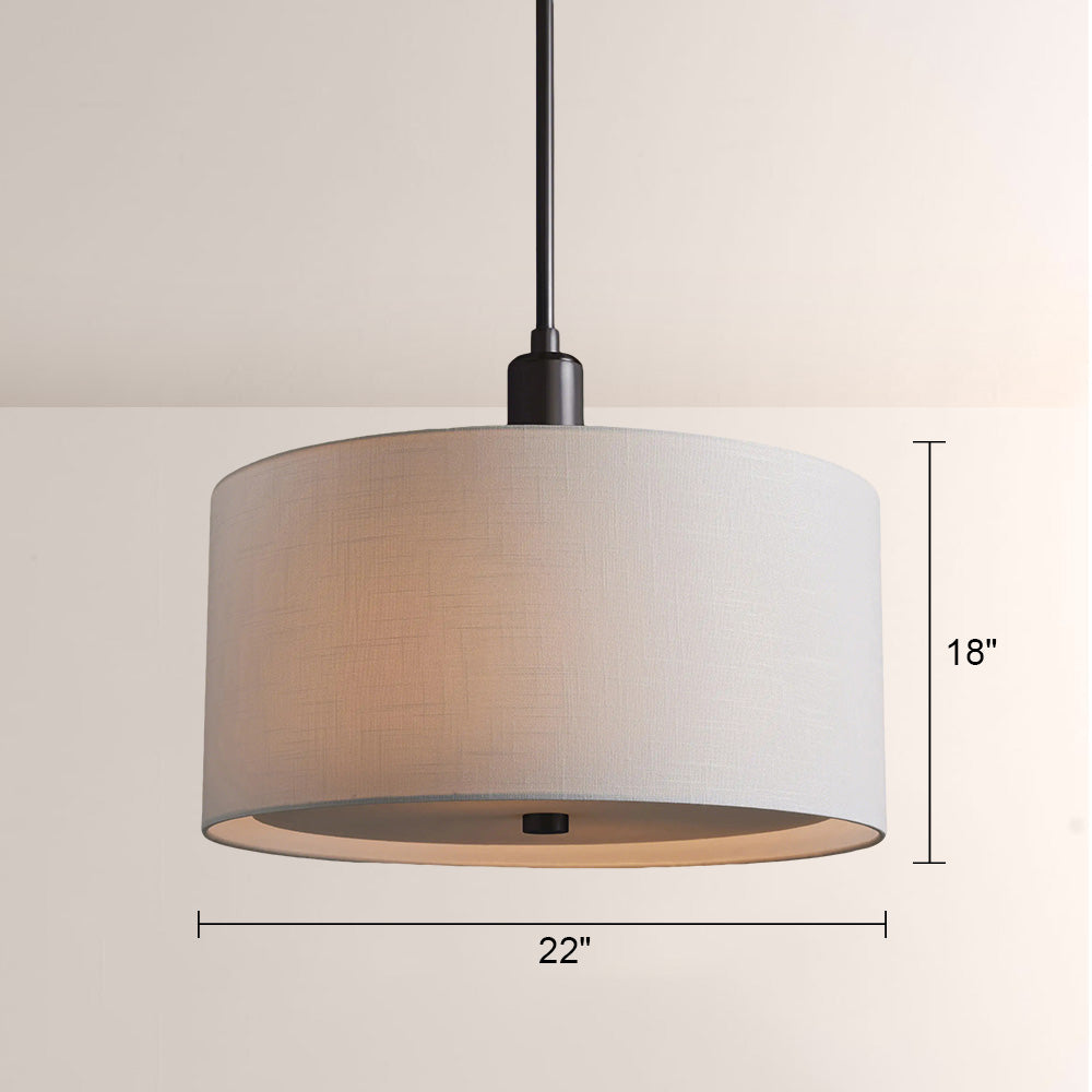 Linem Round Pendant