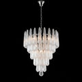 Murano Chandelier 75 Drops Transparent