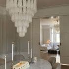 Murano Chandelier 75 Drops Transparent