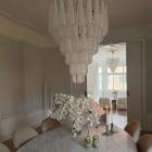 Murano Chandelier 75 Drops Transparent