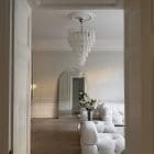 Murano Chandelier 75 Drops Transparent