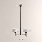 Lizs 4-Light Round Chandelier