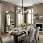 Lizs 4-Light Round Chandelier