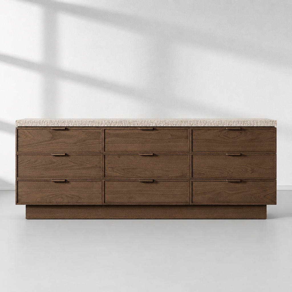 Lumi 9-Drawer Dresser
