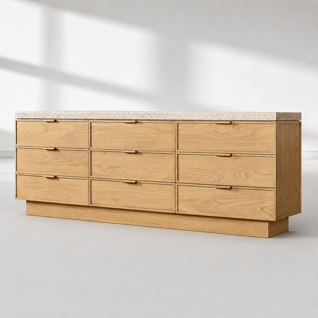 Lumi 9-Drawer Dresser