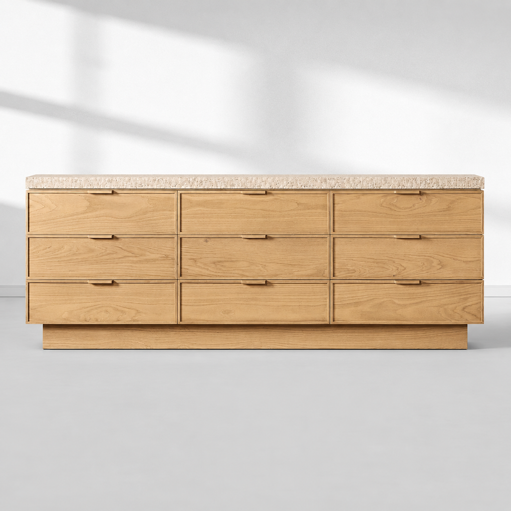 Lumi 9-Drawer Dresser