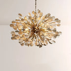 Lunareo Ceramic Leaves Chandelier 42D