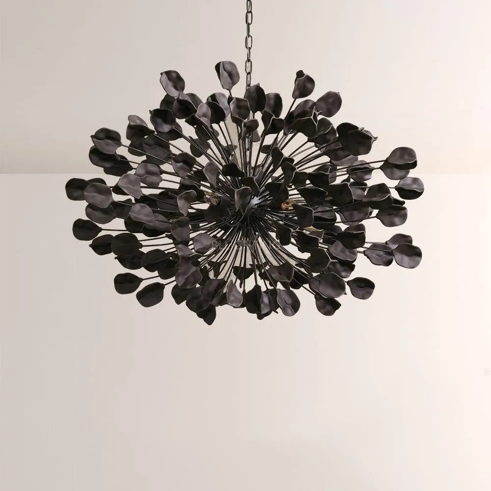 Lunareo Ceramic Leaves Chandelier 42D