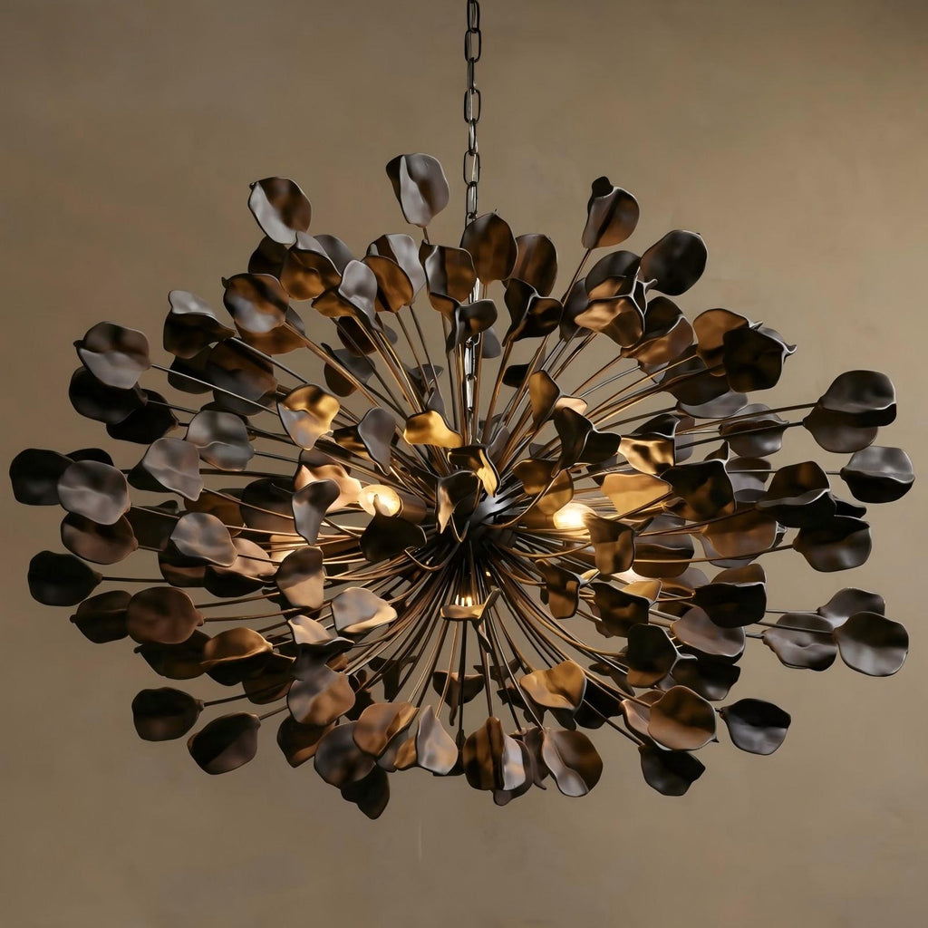 Lunareo Ceramic Leaves Chandelier 42D