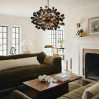 Lunareo Ceramic Leaves Chandelier 42D