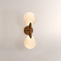 Lylo Textured Glass Double Wall Sconce