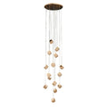 Magic Cube Crystal Staircase Chandelier