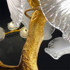 Magnolia Modern Luxury Branch Chandelier For Staircase - kimoylights