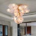 Magnolia Modern Luxury Branch Chandelier For Staircase - kimoylights