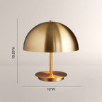 Malora Dome Metal Table Lamp