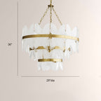 Malory Three-Layer Round Chandelier