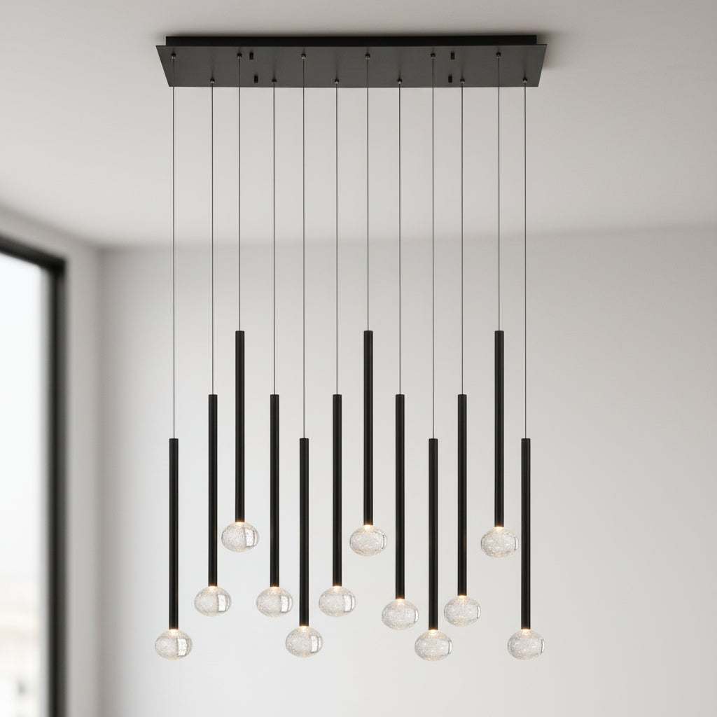 Soffio Linear  LED Chandelier