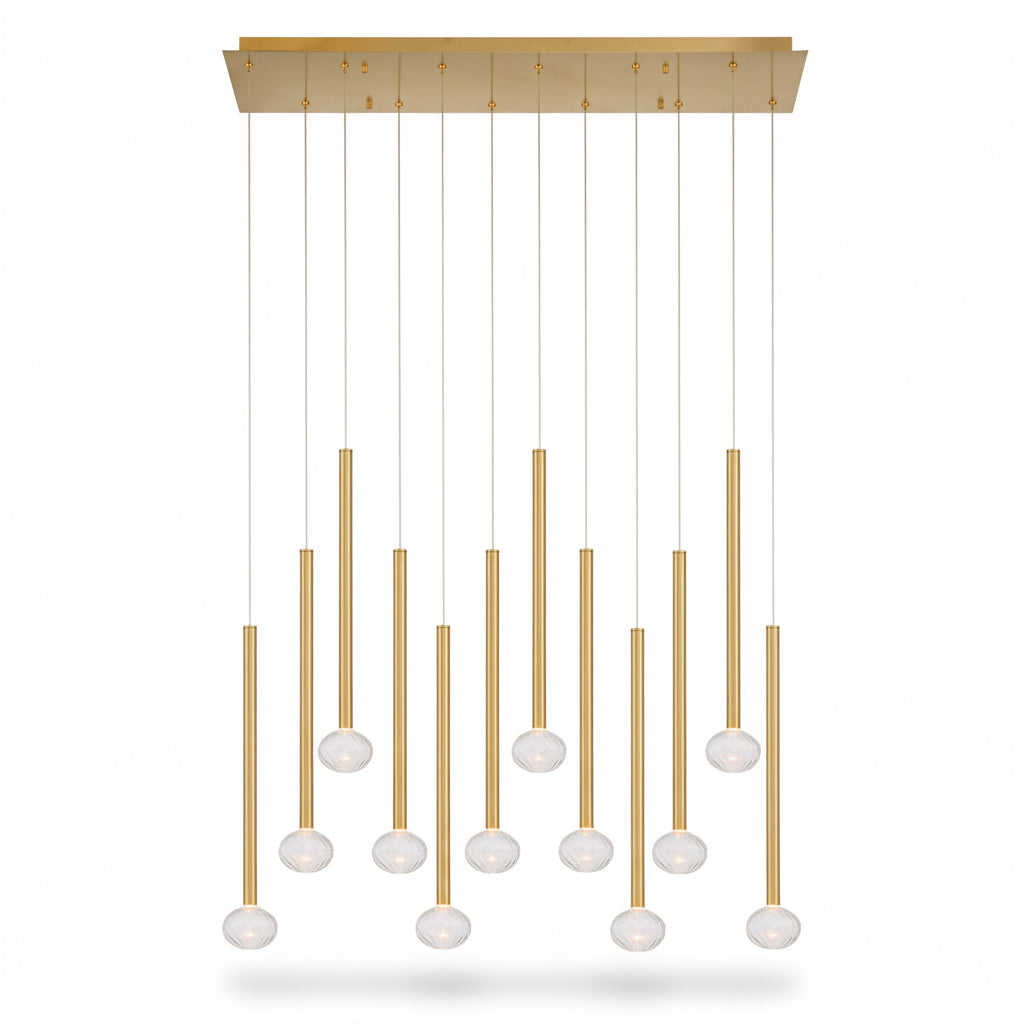 Soffio Linear  LED Chandelier