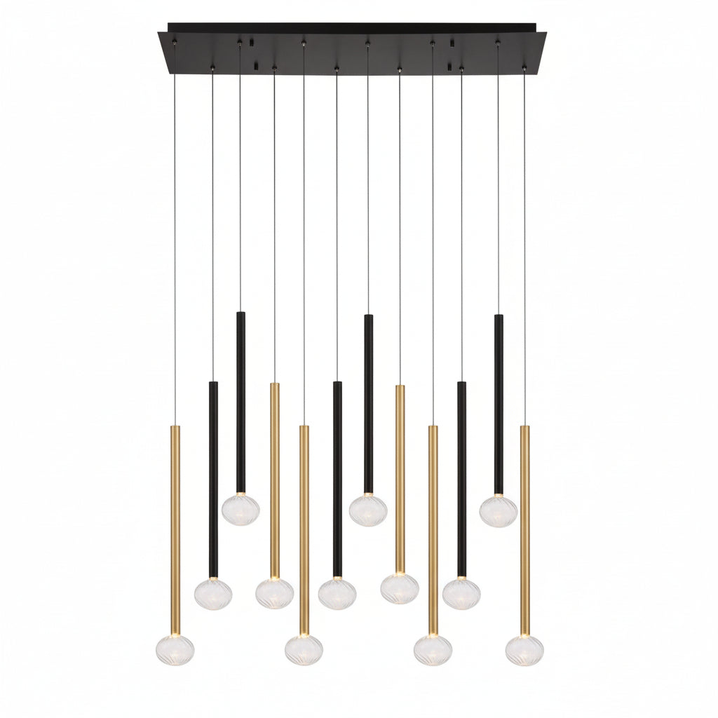 Soffio Linear  LED Chandelier