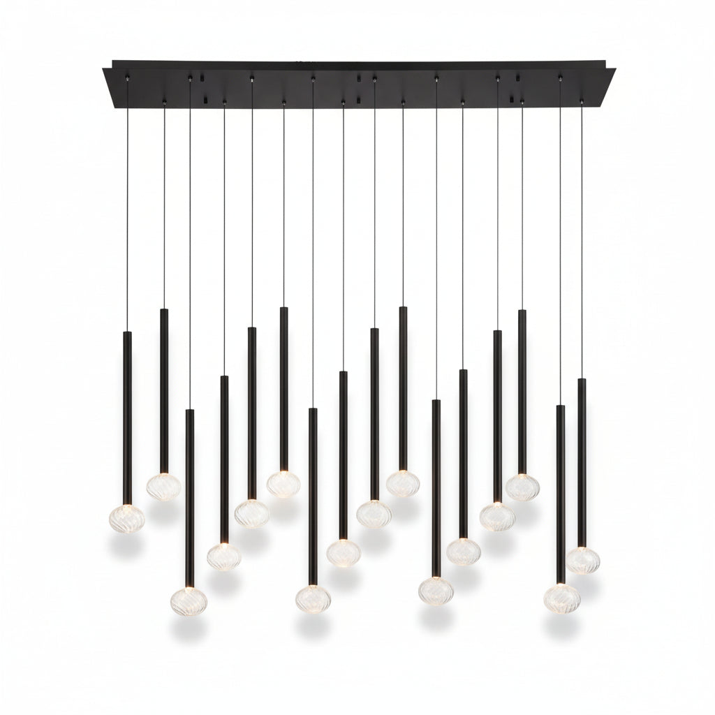 Soffio Linear  LED Chandelier