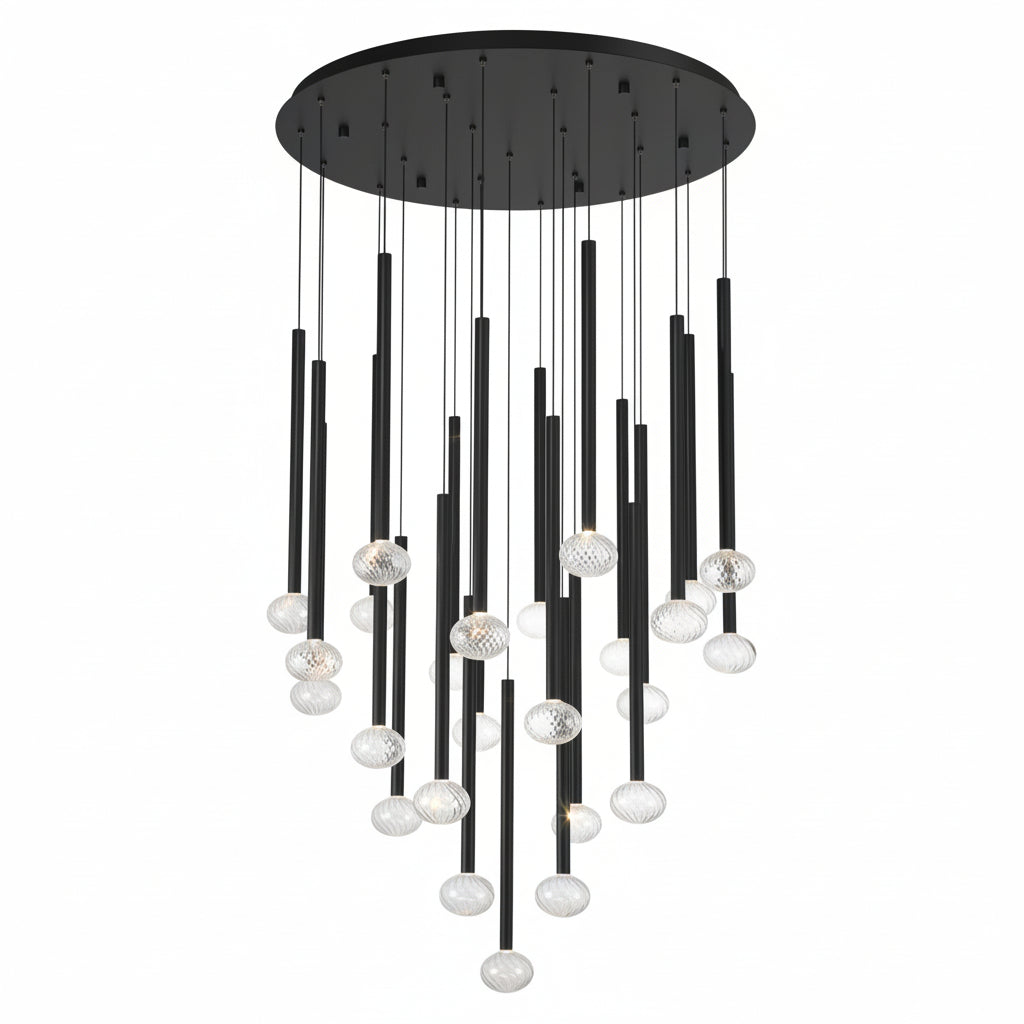 Soffio Round LED Chandelier