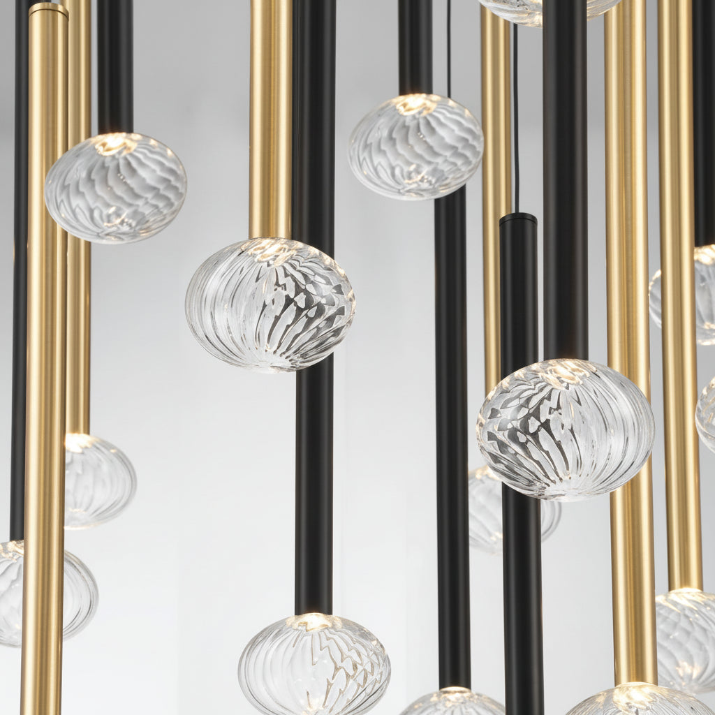 Soffio Round LED Chandelier