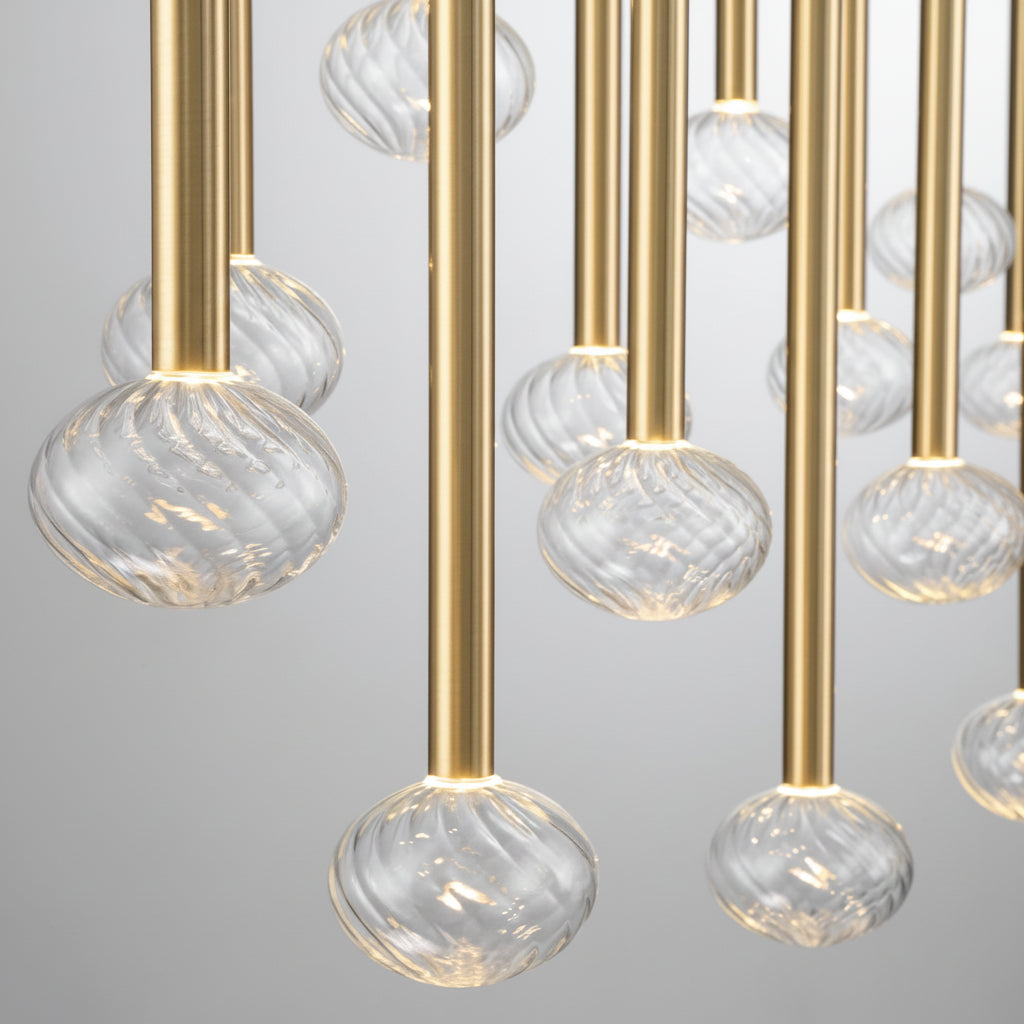 Soffio Round LED Chandelier